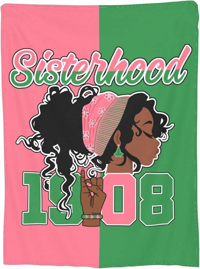 Blanket Sorority Gift Throw Blanket 50"x40" Soft Warm Cozy Throw Home Decorative Blanket Sorority Paraphernalia