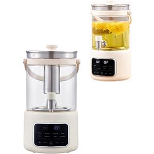 3L Glass Electric Kettle with faucet, No Plastic Contact, Adjustable Temperature 40-90C, 24-Hour Heat Retention,allows you to easily enjoy tea