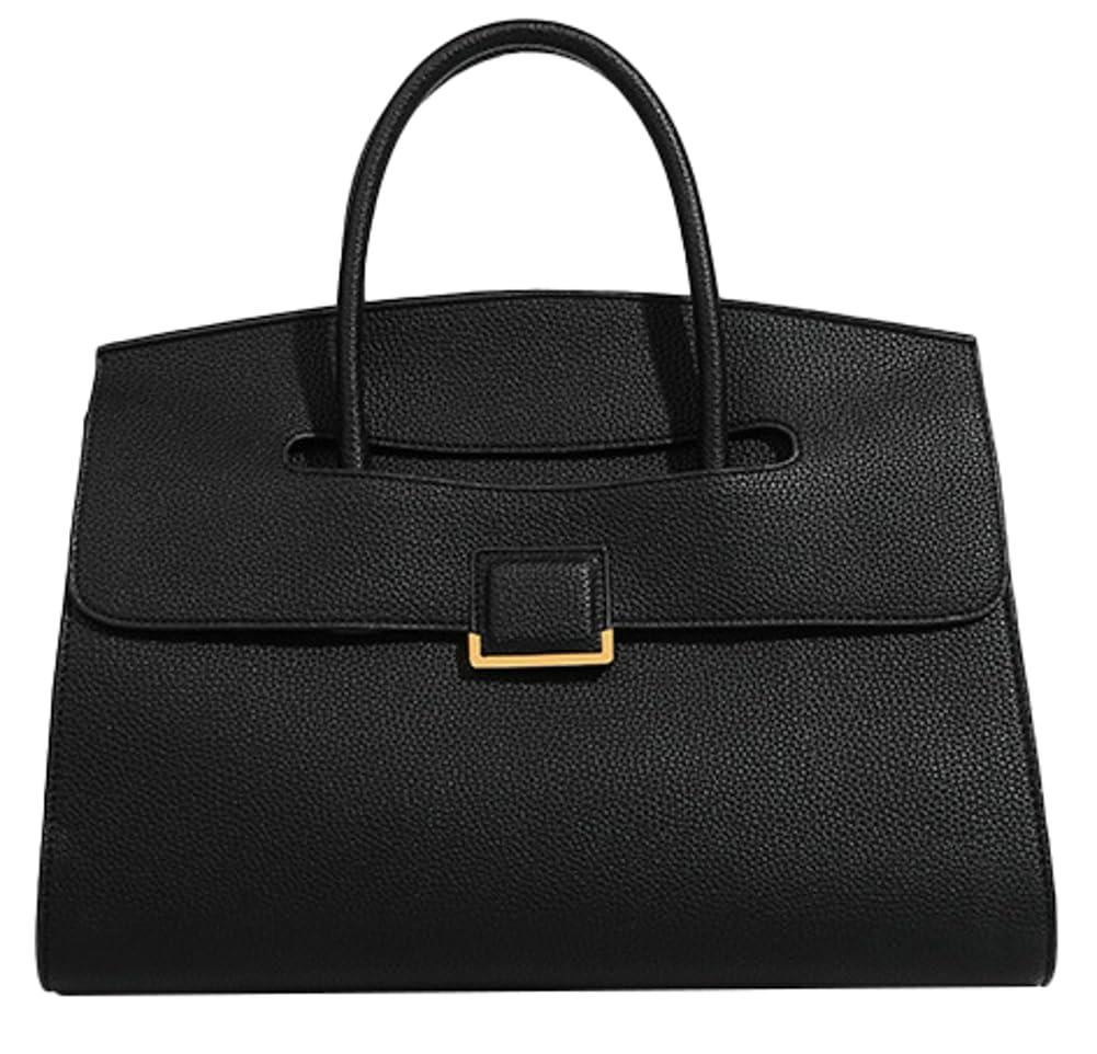 Womens Fashion Tote Bag Large Vegan Leather Handbag Vintage Shoulder Purse Ladies Working Satchels Briefcase