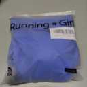 RUNNING GIRL Sports Bras for Women High Support, Adjustable Straps Hook Back Sports Bras for Women with Sewn in Pads (Blue, L)