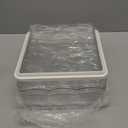 Proarea Egg Holder for Fridge 36 Capacity Automatic Rolling Egg Organizer for Refrigerator, Clear Stackable Container for Kitchen or Pantry Storage, 2 Pack