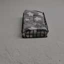 Rat Cage Platform, Metal Basket Rat Hammock with Mat, Hanging Chew Proof Squirrel Cage Bed Platform Accessories, Small Animal Habitat for Hamster, Hedgehog, Chinchilla Pig, Black