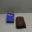 MIULEE Solid Color Sheer Curtains 63 Inches Long 2 Panels Set - Elegant Lightweight Grommet Light Filtering Window Voile Panels/Drapes/Treatment for Bedroom Living Room W42 x L63 Inch, Chocolate