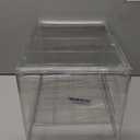 Bread Box,Large Bread Boxs for Kitchen Countertop - 4 Layers Adjustable Bread Storage Container, Clear Boxes for Kitchen Counter, Breads Box Airtight,Bread Holder,Perfect for Bagel, Muffins (Transparent)