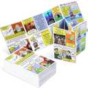 Dispowreath 100 Pcs Are You A Good Person? Kids Gospel Tract Card Christian Tracts Salvation Cards Prayer Cards Pocket Holy Postcard Christian Inspirational Bible Verses Bookmark for Kids Women Men