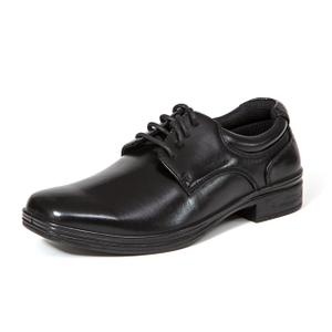 Deer Stags Boys’ Blazing Dress Lace Up Oxford for Formal, School Uniform, Church, Wedding / Black/ 12 Little Kid / Medium