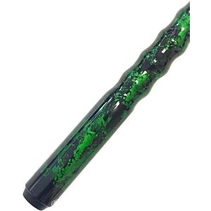 58" Pool Cue Stick,13mm 2-Piece Maple Hardwood Ergonomic Design Billiard Cues Kit,19/20/21oz (Green)