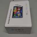 Hieha 2025 Wireless Portable Carplay and Android Auto, Carplay Screen for Car with Mirror Link/AUX/FM,7" Touchscreen Bluetooth 5.0, Marine Stereos for All Vehicles