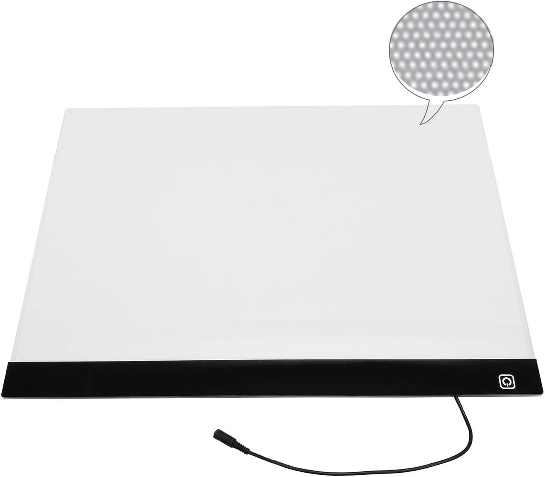 FixtureDisplays A3 17X11" Thin Tracing Light Box LED Light Pad Light Tracer for Artcraft Tracing Animation Drawing Sketching Calligraph 18154NEW-NF