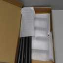 Double Towel Bar, 24Inch Towel Rack for Bathroom, Stainless Steel Double Bath Towel Bar, Wall Mounted Towel Holder, Double Towel Rod Towel Rail Hanger for Wall, Kitchen (Matte Black)