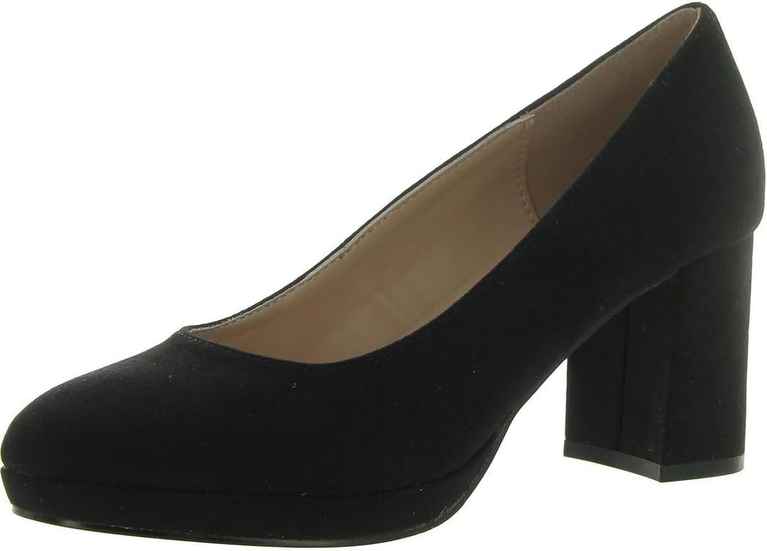 Bandolino Women's Cooler Pump (9.5, Black Suede 001)