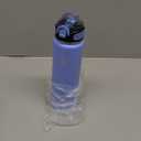 Enerbone 32 oz Insulated Water Bottle, Stainless Steel Bottle with Carrying Strap, Double-Wall Vacuum Insulation Design, Leakproof Sports Bottle with Straw, Keep Drinks Cold or Hot for Hours (Icy Blue)