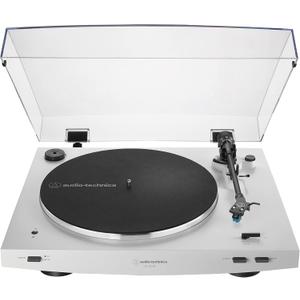 Audio-Technica Audio Technica AT-LP3XBT-WH Bluetooth Turntable Belt Drive Fully Automatic 33/45 (White) (White)