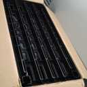 IRIS USA 5-Shelf Heavy Duty Plastic Storage Shelves, 750lb Capacity, 68" H x 36" W x 18" D, Large Modular Shelving Unit Storage Organizer for Garage, Home, Warehouse & Gym, Storage Rack - Black