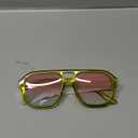 livho Trendy Polarized Square Aviator Sunglasses Women Men Square Eyewear Frame, Retro Sun Glasses for Women Men 2025 Shades