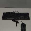 Redragon Updated S107 Gaming Keyboard and Mouse, RGB Gaming Keyboard and 10000 DPI Mouse Combo with 25-Key Anti-Ghosting, 1K Hz Programmable Mice with Software, Plug & Play to PC, Laptop [Upgrade]