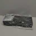 Cable Management, 25'' Cable Management Under Desk No Drill, Metal Cord Organizer with Clamp for Standing Desk, Cable Organizer for Home Office, Black (25'' (1 Pack))