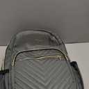 LOVEVOOK Laptop Backpack Purse for Women, Work Business Travel Computer Bags, College Nurse Backpack for Womens, Quilted Casual Daypack with USB Port, Fit 15.6 Inch Laptop, Army Green