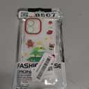 Incoming Call LED Flash Case for iPhone 16 Plus 6.7 inch ,Built-in Led Flash iPhone Case,Cute Merry Christmas Phone Case Shockproof Protective Cover, Gifts for Women Girl Boy Men,Colorful Flashing