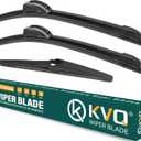 Windshield Wiper Blades Replacement for Dodge Journey 2009-2015 2016 2017 2018 2019 2020,Original Equipment Replacement Front Rear Wiper Blade Set - 24" 19" 12" (Set of 3)