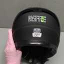 Full Face Motorbike Helmet for Men and Women, ISI DOT Certified, Clear Visor, Black, Size XL