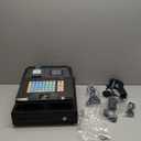 Newest Cash Register for Small Businesses with Scanner, Electronic Cash Registers with Dual Display for Cashier and Customer,Receipt Print& Cash Drawer with Check Port for Store/Restaurant