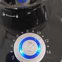 SHARDOR Electric Burr Coffee Grinder 2.0, Adjustable Burr Mill with 16 Precise Grind Setting for 2-14 Cup, Black