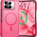 Magnetic for Google Pixel 10 Pro Fold Case, Light Red