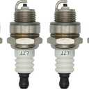 L7T Spark Plug, Replaces NGK BPM7A, Champion CJ6Y CJ7Y, Echo 15901713930, Kawasaki 920702102, Fits for Echo Husqvarna Stihl Kawasaki Blowers Trimmers Brushcutters Chain Saws, 4-Pack