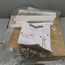 Trycooling Stuffed Animal Storage Zoo Holder Space Save Vertical PVC with Elastic Band and Net for Playroom Bedroom Nursery (White 1)