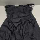 Aidonger One Piece Swim Dress Swimsuits for Women Tummy Control Swimdress Skirt V Neck Bathing Suit, Black, XL