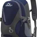 sunhiker Cycling Hiking Backpack Water Resistant Travel Backpack Lightweight SMALL Daypack M0714 (Dark Blue)