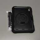 BMOUO Case for iPad (A16) 11th Generation 11" 2025/iPad 10th Generation 10.9 inch 2022, 360 Rotating Stand & Pencil Holder & Hand & Shoulder Strap Shockproof iPad 11th/10th Generation Case, Black