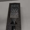 LIGHTEN LIFE Whiskey Decanter 29oz Crystal with Stopper, Non-Lead, 828ml, Clear, Durable, Dishwasher Safe, Classic European Design, Gift Box Included