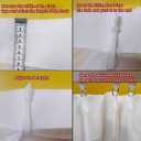 80 Pcs Plastic Curtain Hooks, Adjustable Pinch Pleat Hooks, Ratchet System Pinch Pleat Curtain Hooks for Window Curtain, Door Curtain and Shower Curtain (85mm/3.35inch)