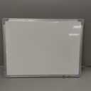 Lined Whiteboard Blank Grid Aluminum Frame Dry Erase Board Reusable Wall Mounted Board for Scheduling, to Do Lists Weekly Planning Home Work(24 x 18 Inch,Whiteboard with Grid)