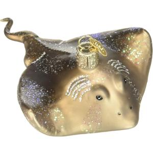 Old World Christmas Stingray Glass Blown Ornament for Christmas Tree (5")