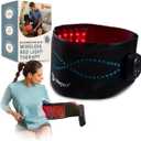 Lifepro Red Light Therapy Belt  Infrared Red Light Therapy for Body, Back and Shoulder with Triple Chip LEDs, Allevared Belt with 660nm & 850nm Wavelengths  for Daily Comfort & Wellness Support (Black Rechargeable)