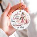 Ballerina Christmas Ornament 2025 - Ballet Gifts for Girls, Women, Daughters, Dancers, Ballet Ornaments for Hanging Christmas Decorations, Ceramic Ornaments Dance Teacher Gifts