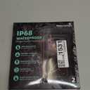 Waterproof Phone Pouch - 2 Pack IP68 Floating Waterproof Phone Case, Dry Bag Beach Cruise Essentials 2026 with Adjustable Lanyard for iPhone 17 16 15 Pro Max / Galaxy S24 S23 (Black and White) (Regular)