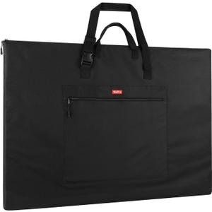 Nicpro Light Weight Art Portfolio Bag, 20 x 26 Inches Waterproof Art Portfolio Case with Shoulder & Handle Carry, for Artwork, Poster, Sketch Drawing, Canvas, Photography, Solar Panel Storage