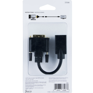 GE DVI to HDMI Adapter