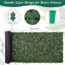 Colingmill 59 x 200 Inch Large Artificial Ivy Privacy Fence, Faux Ivy Vine Leaf Fence Panels with Mesh Cloth Backing, Greenery Privacy Fencing Wall Screen for Outdoor Garden, Yard, Balcony Decoration