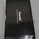 Geedel Rotary Cheese Grater, Kitchen Mandoline Vegetable Slicer with 3 Interchangeable Blades, Easy to Clean Grater for Fruit, Vegetables, Nuts (Red)