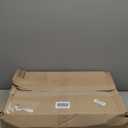 ROTTOGOON Dimmable Floor Lamp, Arc Floor Lamps for Living Room, Stepless Dimming Modern Standing Lamp with Linen Shade, Tall Lamp for Bedroom Office Dining Room- Black