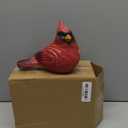 Red Cardinal Statue 8 inch Oversized Lifelike Memorial Figurine Resin Cardinal Decor for Indoor Outdoor Garden Patio Home Holiday Decor, Memorial Gifts for Loss of Loved One