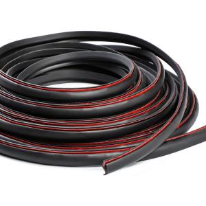 XmuxHai 30Ft Fender Flare Edge Trim, Rubber Gasket for Fender Flares Universal,Fender Flare Rubber Seal for Car and Truck Wheel Wells,rubberAutomotive Adhesive Tape Bonds to Flare