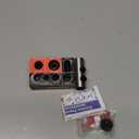 Metal Kitchen Faucet Head Replacement, Pull Down Spray Head with 15 Adapters, 2 Function Kitchen Sink Spray Nozzle, Stainless Steel, Brushed Nickel