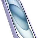 OtterBox iPhone 16e, 15, 14, & 13 Symmetry Series Case - Soft Sunset (Purple), Snaps to MagSafe, Ultra-Sleek, Raised Edges Protect Camera & Screen