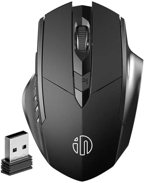 Wireless Portable Mute Mouse Charging Bluetooth Dual Mode 5.0 Mute Suitable for Apple Mac Laptops, Desktops, Etc